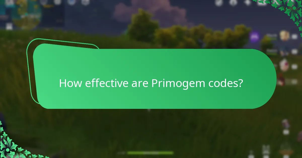 What are the historical Primogem codes?