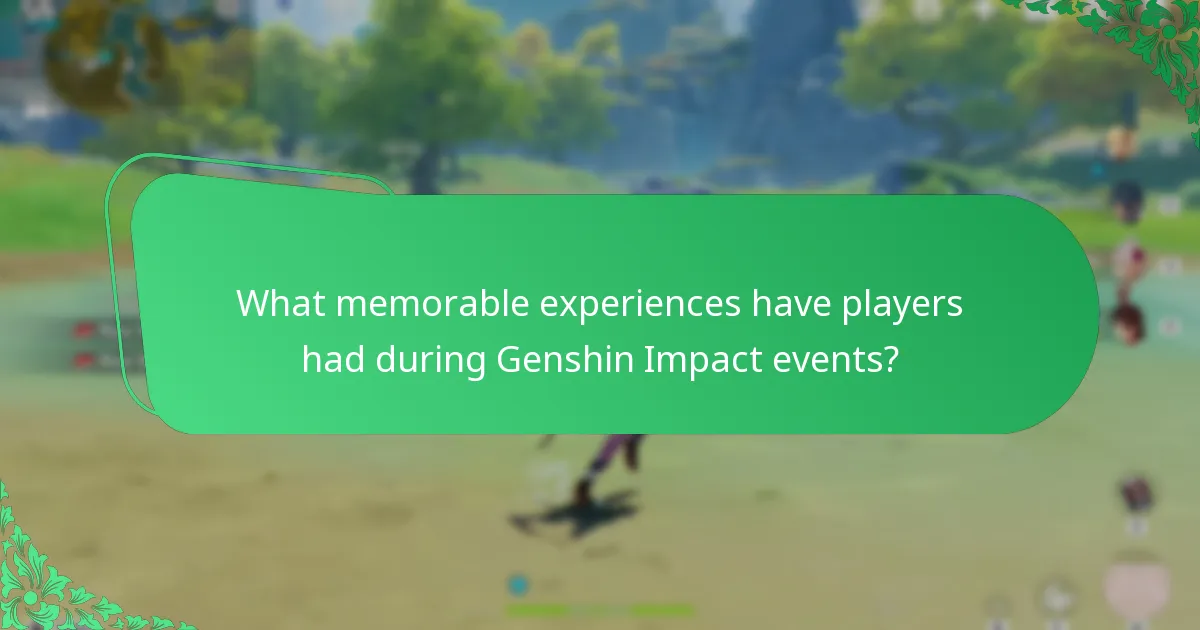 How do Genshin Impact events compare in terms of player engagement?